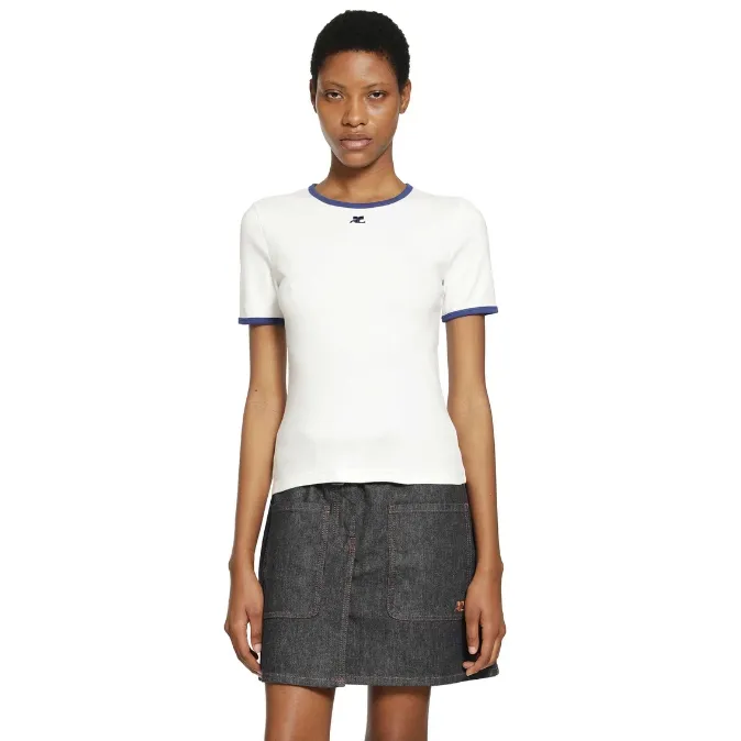 COURREGES 徽标logoT恤