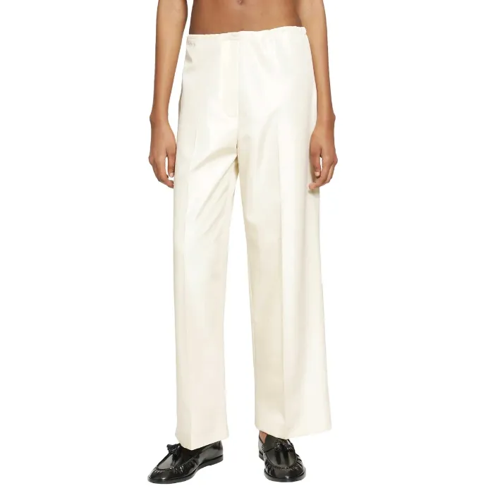 THE ROW Beta 白色长裤