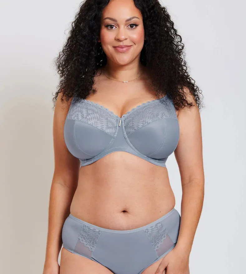 Athena 全罩杯侧支撑文胸 蓝色