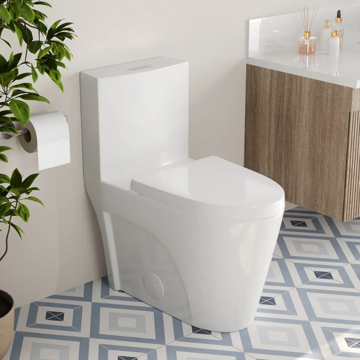 DeerValley One Piece Modern Toilet