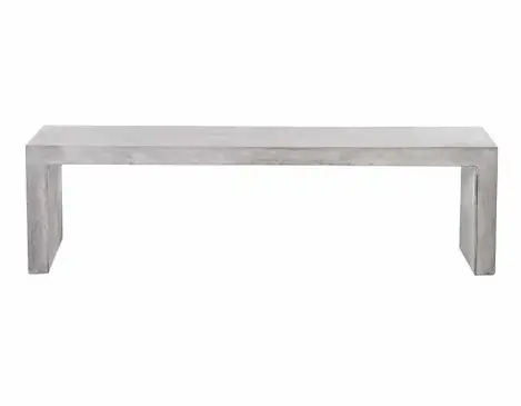 Zen 户外混凝土长凳 200cm（