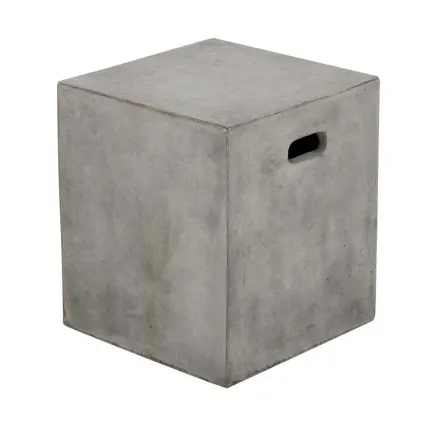 Zen 户外混凝土方形凳