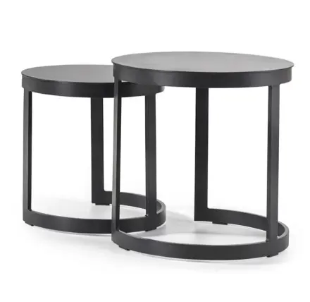 Neverland 户外铝制圆形边桌