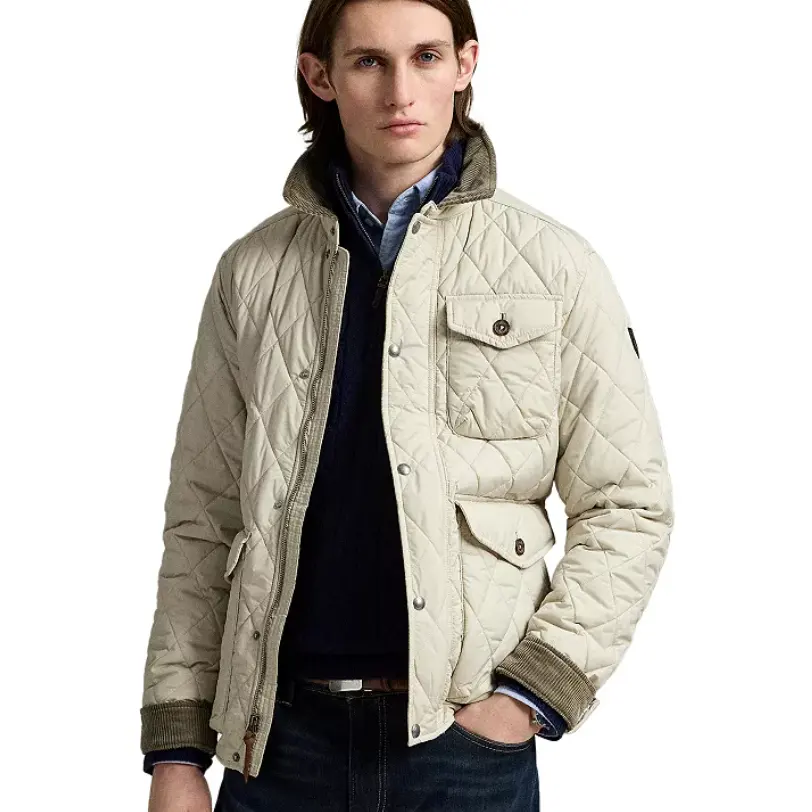 Polo Ralph Lauren 拉夫劳伦 Beaton 菱格绗缝防水夹克