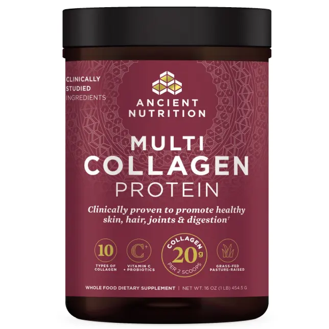 Ancient Nutrition: Buy 2 and Get 1 Free on Protein or Collagen Powders
