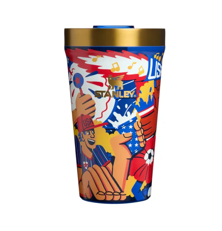 Stanley  美国 足球艺术系列杯 16盎司