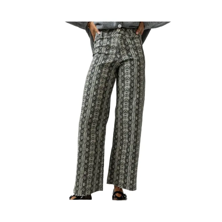 böhme: Brynn Snake Print Pants Get 50% OFF