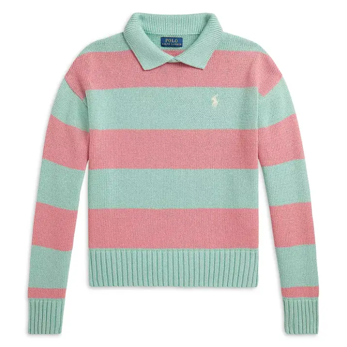 凑单返礼卡！Polo Ralph Lauren 拉夫劳伦大童款条纹毛衣