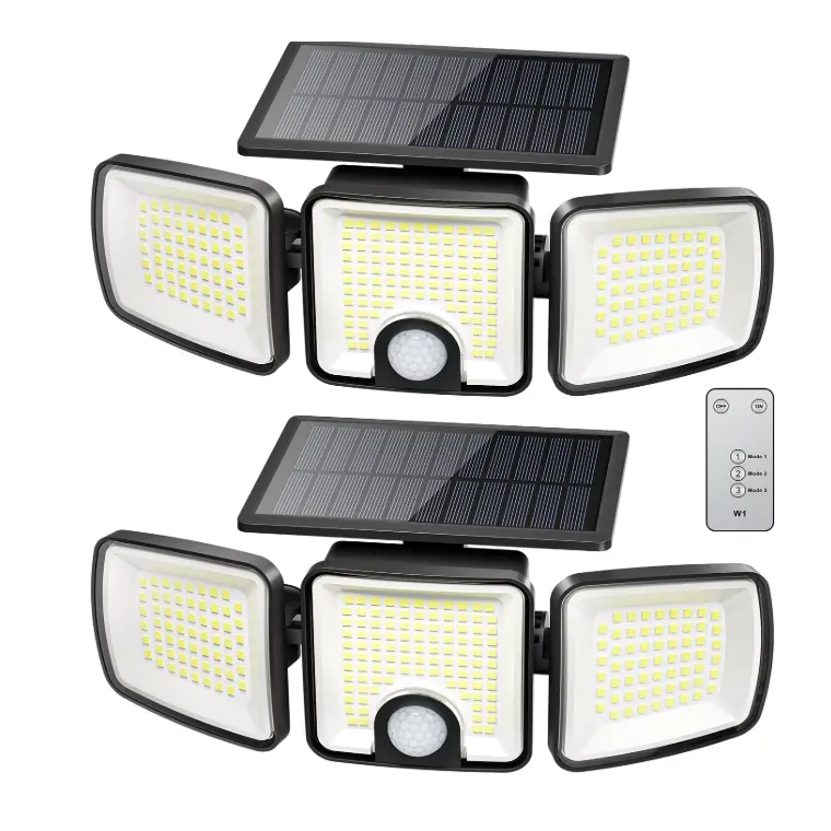 Brightown 2 Pack Solar Security Flood Outdoor Lights