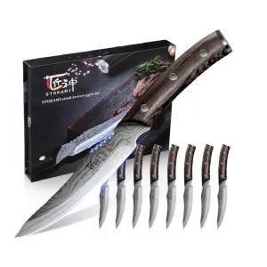 SYOKAMI Steak Knives Set of 8