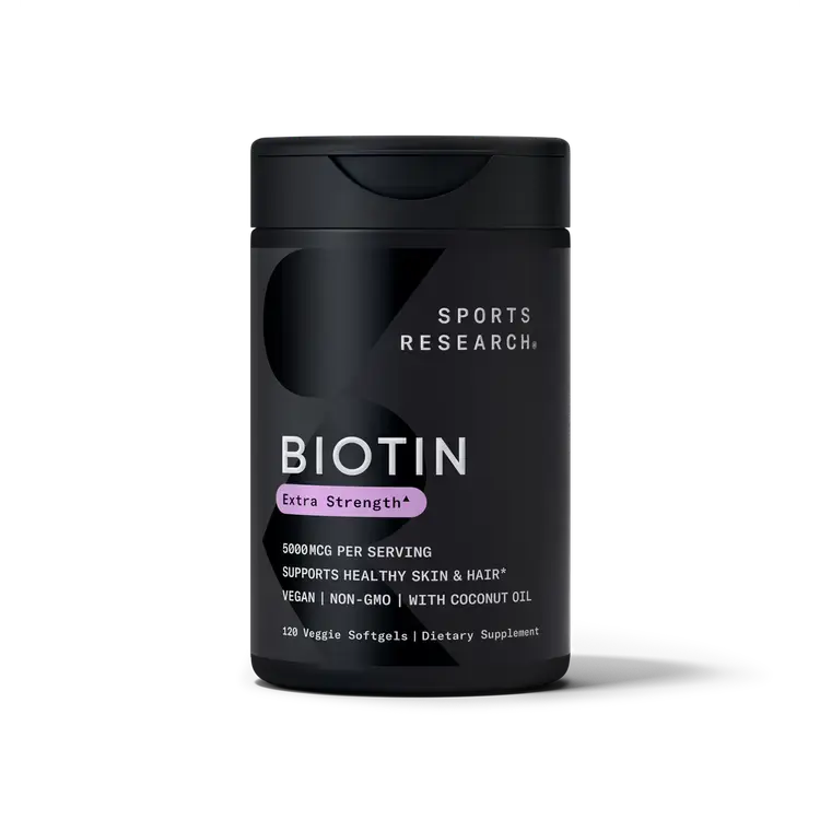生物素椰子油素食软胶囊