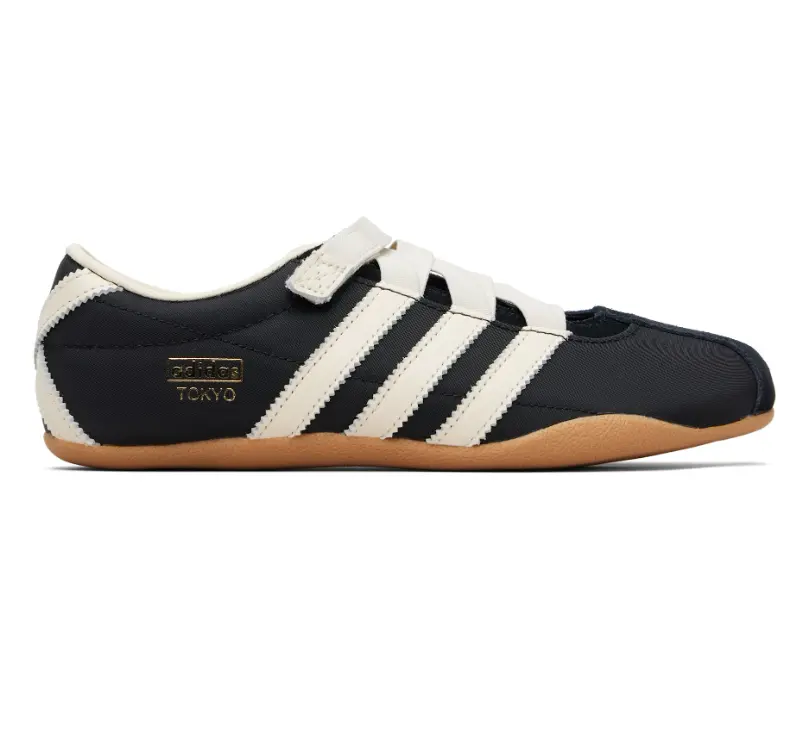 adidas Originals  Tokyo 玛丽珍黑色鞋