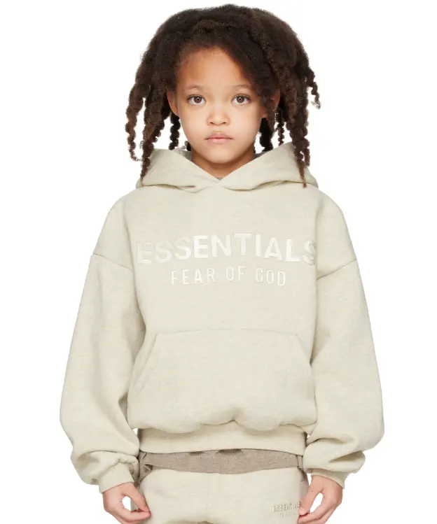 Essentials  Fear of God 儿童卫衣 米色