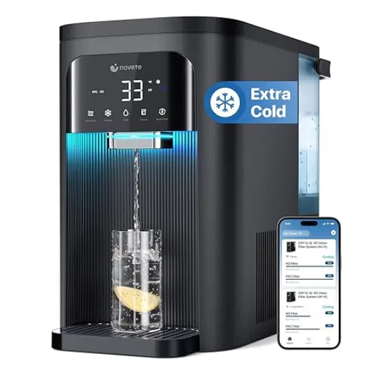 NOVETE Smart Reverse Osmosis Water Filter Countertop