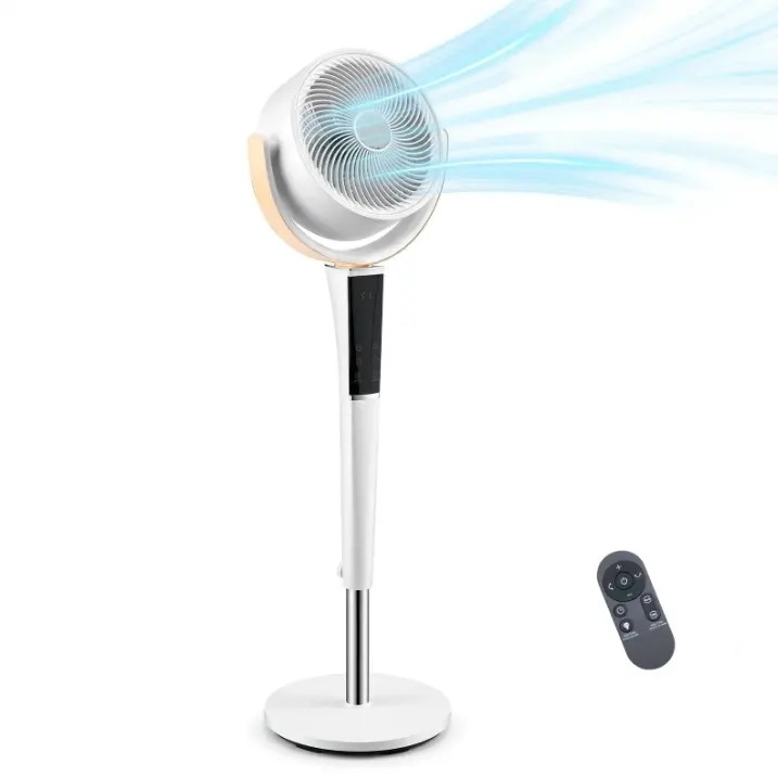 Musetopia Silent Upright Fan 15-Speed Floor-Standing Fan