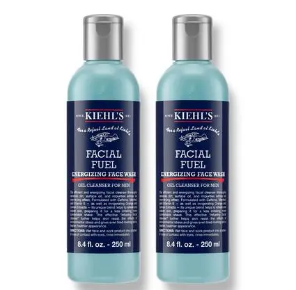 Kiehl's 男士活力洁面啫喱 250ml 双支装