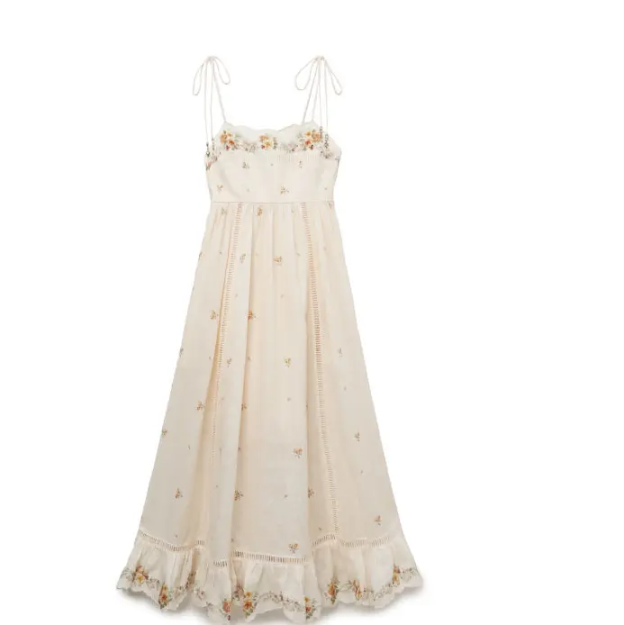 之前￥5669！ZIMMERMANN 花卉图案吊带裙