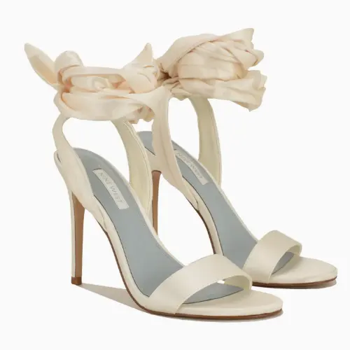 Nine West 玖熙 Maddie 一字带高跟凉鞋