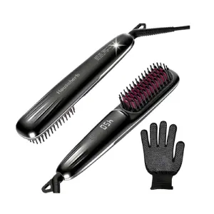 Househerb Hair Straightener Brush for Women