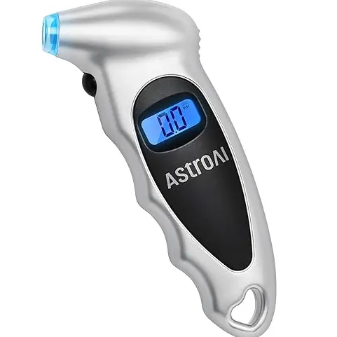 AstroAI Tire Pressure Gauge Silver