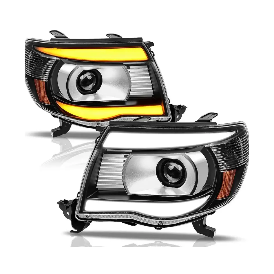 YITAMOTOR 2005-2011 Toyota Tacoma Sequential LED Headlights