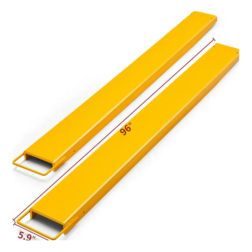 YITAMOTOR Forklift Extensions 96 Inch Length & 4.5 Inch Width