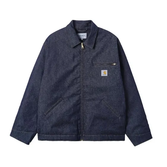 Carhartt WIP 翻领拉链牛仔夹克