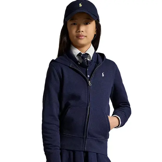 少量码！Polo Ralph Lauren 拉夫劳伦大童款拉链连帽外套