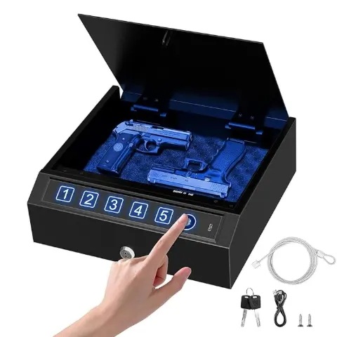 CTSAFEPRO 生物识别手枪保险箱