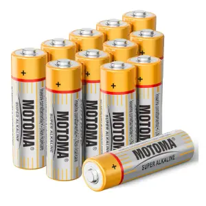 MOTOMA 1.5V AA Batteries 12 Pack