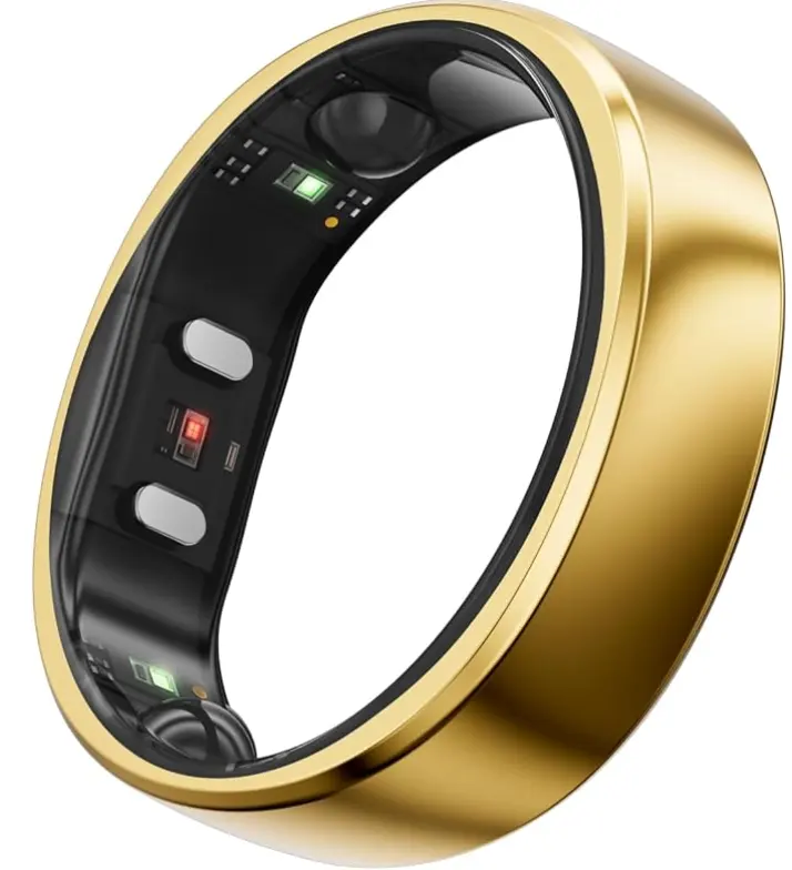 金色款 RingConn Gen 2 智能戒指