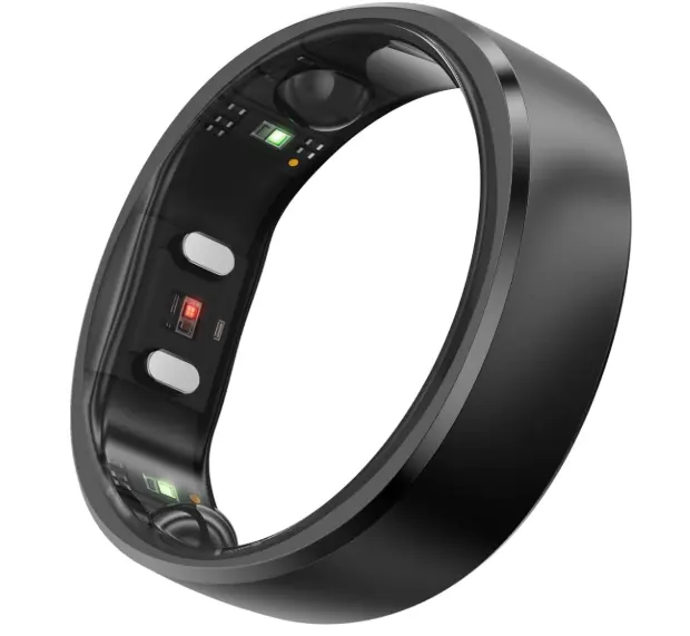 黑色款 RingConn Gen 2 智能戒指