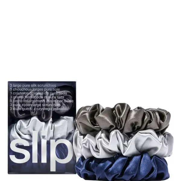 Slip Silk 大号真丝发圈套装