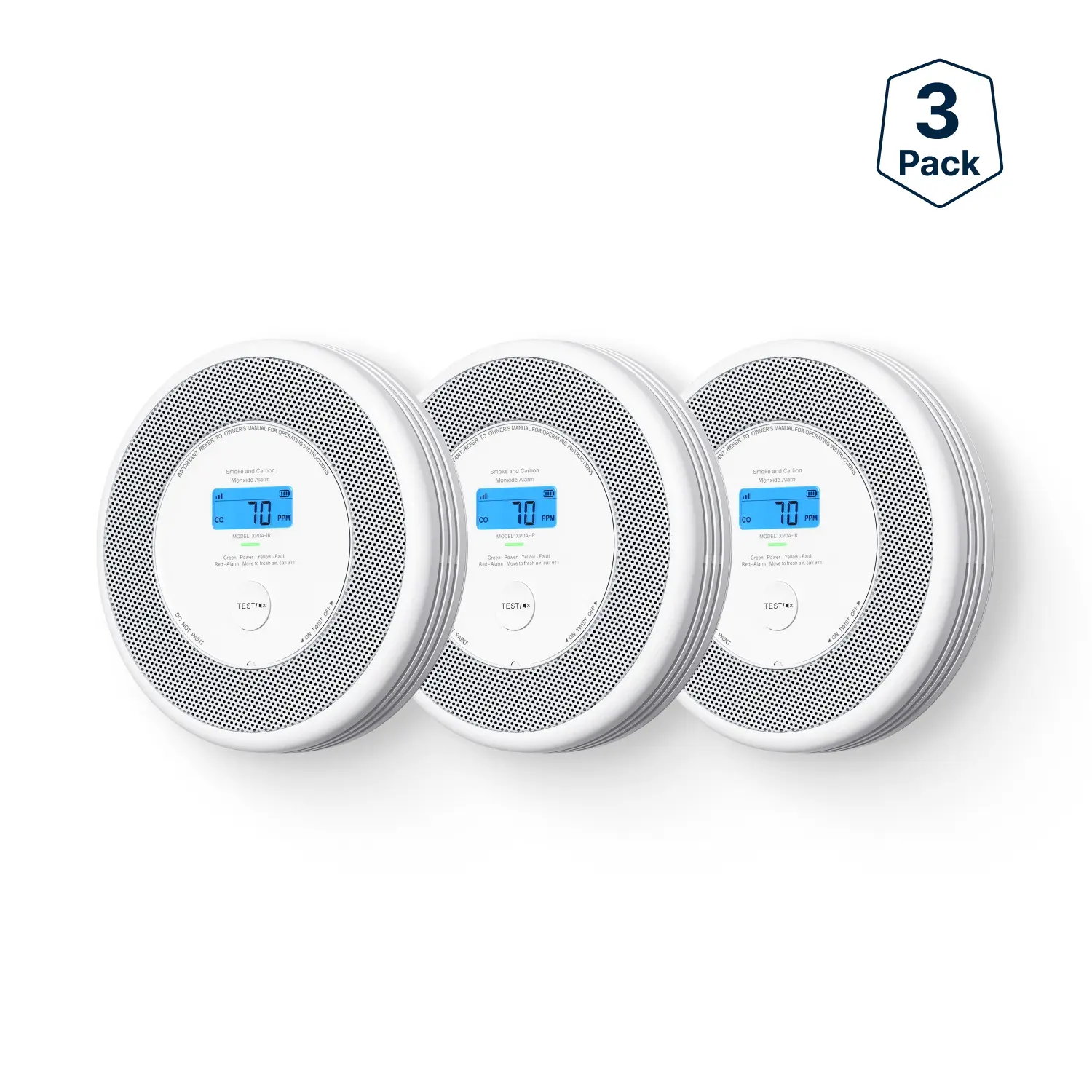 X-Sense XP0A-iR 智能烟雾和一氧化碳探测器