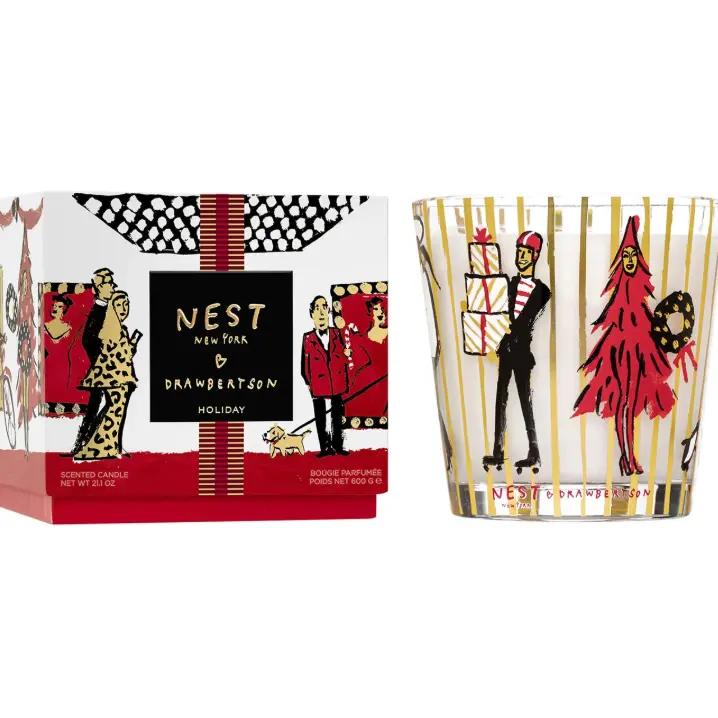 Nest x Drawbertson 节日红毯系列三芯香氛蜡烛