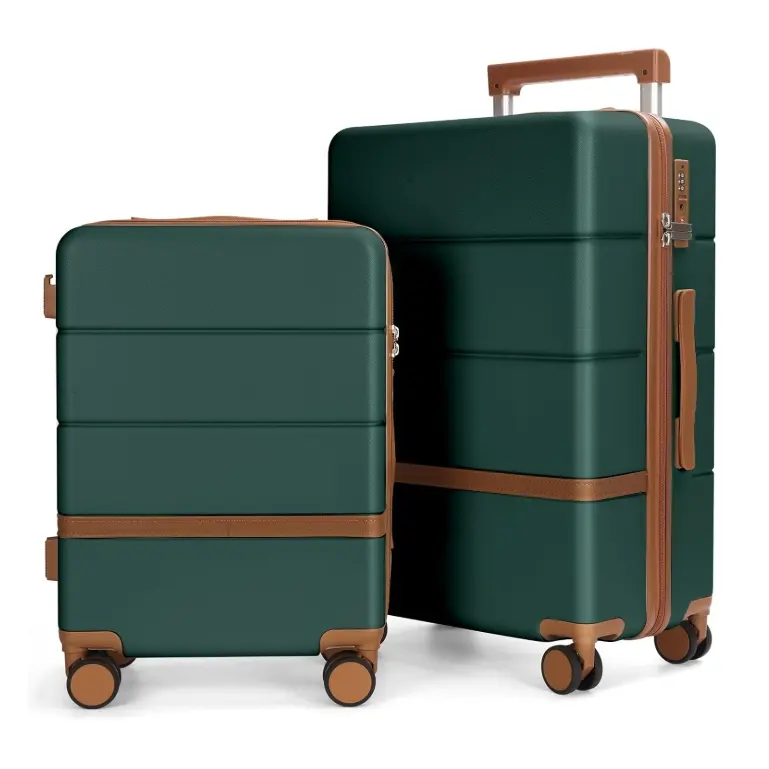 Maungti Luggage Sets 2 Piece Green