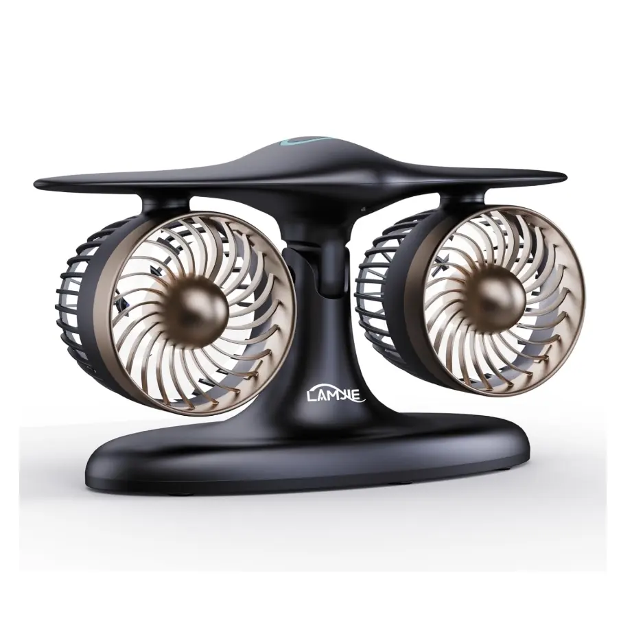LAMJIE Portable Desk Fan