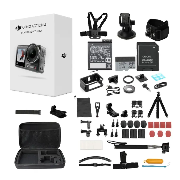 DJI Osmo Action 4 防水运动相机套装