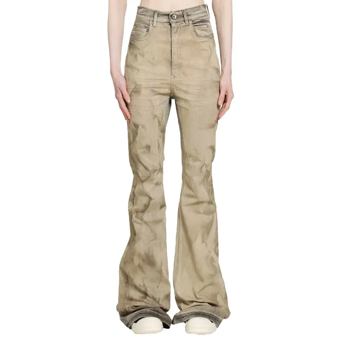 RICK OWENS DRKSHDW Temple Bolan 微喇牛仔裤