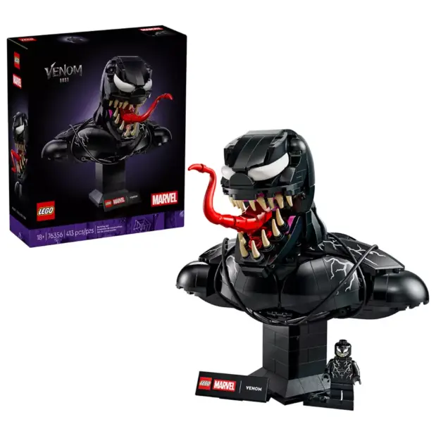 Lego 乐高® 毒液半身像 76356 ——《蜘蛛侠：平行宇宙》