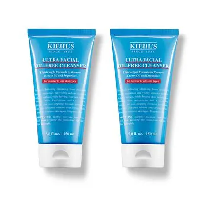 Kiehl's 高保湿清爽洁面乳 150ml 双支装