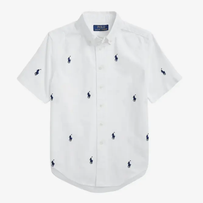 Polo Ralph Lauren 拉夫劳伦大童款短袖衬衫