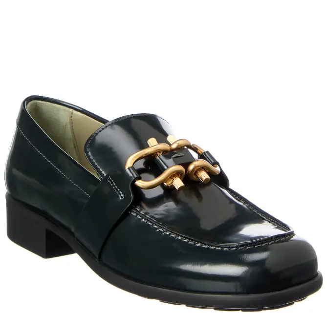 Bottega Veneta  Madame 皮质豆豆鞋