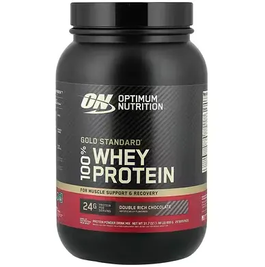 Optimum Nutrition, 金标准® 全乳清蛋白，双重浓郁巧克力味，1.98 磅
