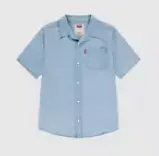 牛仔衬衫上衣
