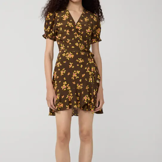 DVF Emilia 迷你印花连衣裙