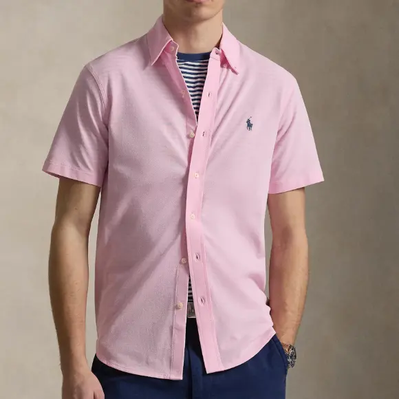 码数全！Polo Ralph Lauren 拉夫劳伦男士短袖衬衫