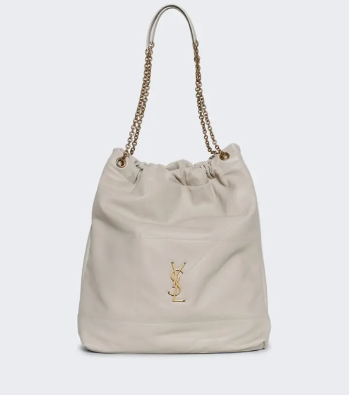 Saint Laurent Jamie 大号手拿包（奶油色）