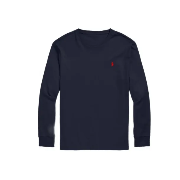 Polo Ralph Lauren 拉夫劳伦logo刺绣长袖T恤