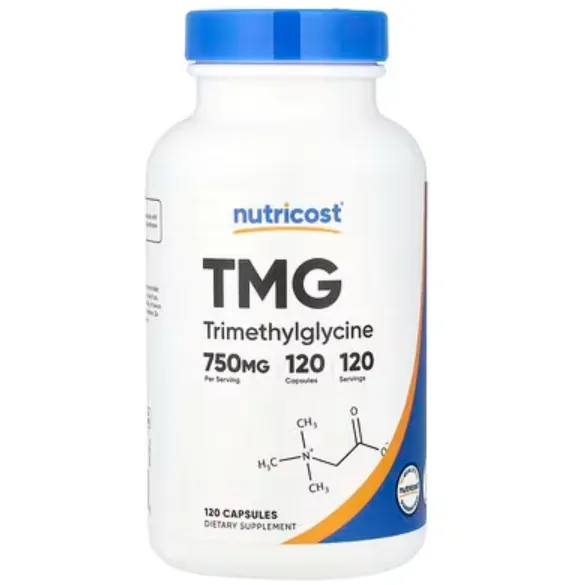 Nutricost, 三甲基甘氨酸（TMG），750 毫克，120 粒胶囊